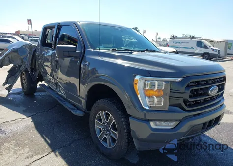 2021 Ford F-150 Xlt z USA, uszkodzony, nr VIN 1FTEW1EP4MKD17371
